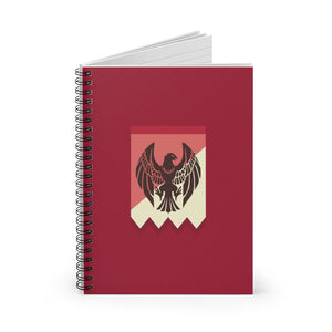 Black Eagles Spiral Notebook (Lined)